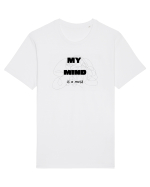 My Mind Is A Mess Tricou mânecă scurtă Unisex Rocker