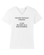 Bad Example Tricou mânecă scurtă guler V Bărbat Presenter