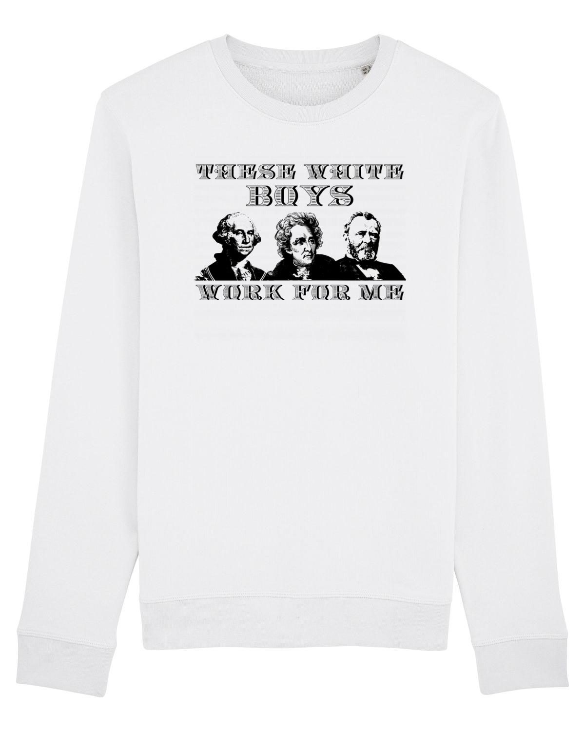 Bluză mânecă lungă Unisex Rise White