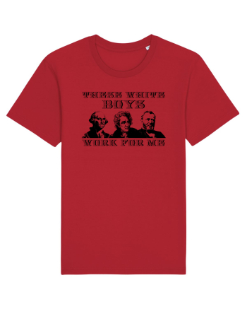 These boys work for me  Red