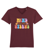 Mind your own uterus Tricou mânecă scurtă guler V Bărbat Presenter