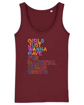 Girls just wanna have FUN Burgundy