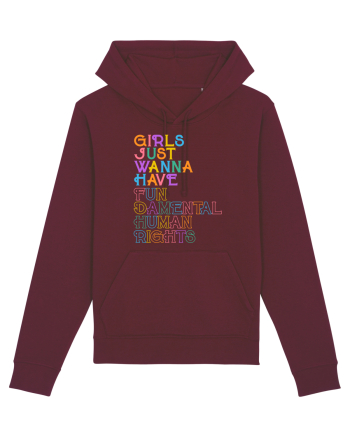 Girls just wanna have FUN Burgundy