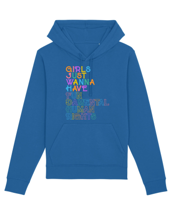 Girls just wanna have FUN Royal Blue