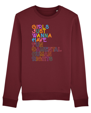 Girls just wanna have FUN Burgundy