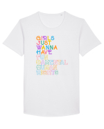 Girls just wanna have FUN Tricou mânecă scurtă guler larg Bărbat Skater