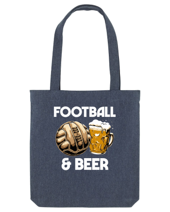 Football and Beer Midnight Blue
