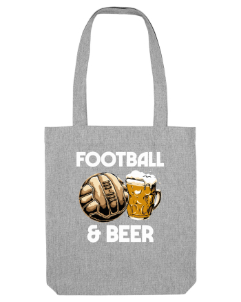 Football and Beer Heather Grey