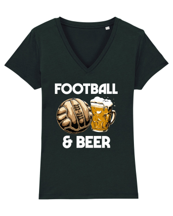 Football and Beer Black