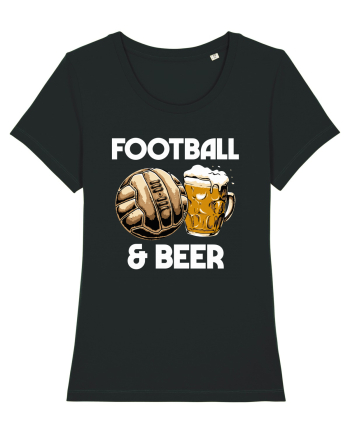 Football and Beer Black