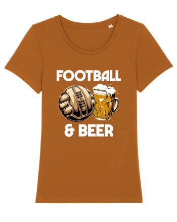 Football and Beer Roasted Orange