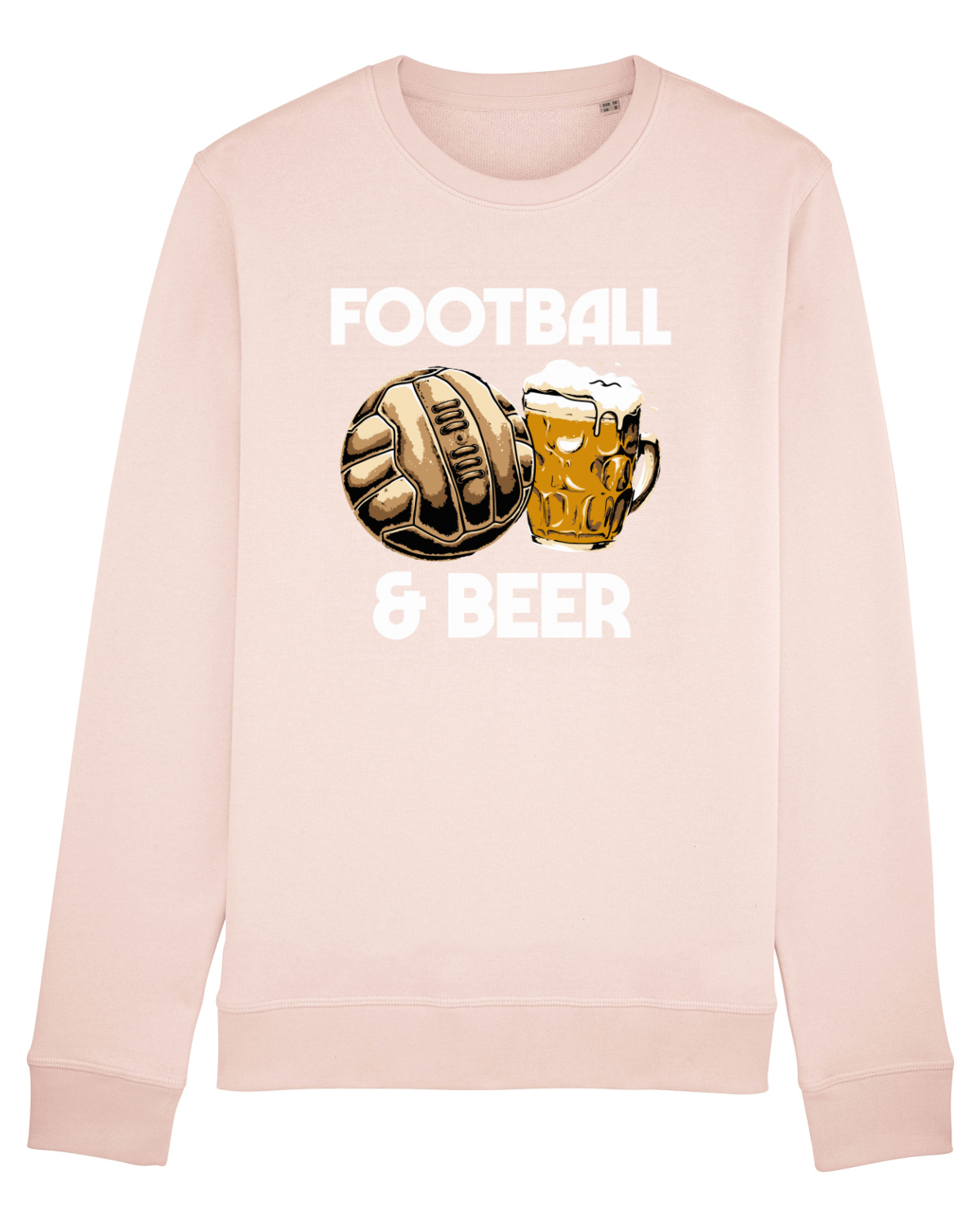 Bluză mânecă lungă Unisex Rise Candy Pink