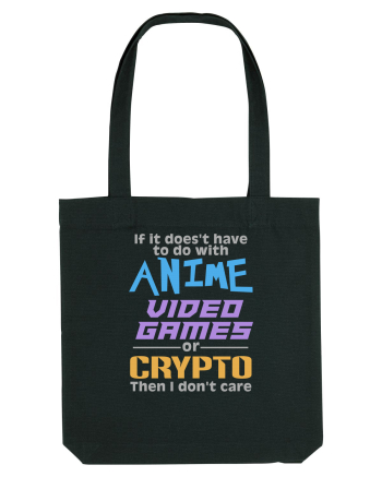Anime, Video Games and Crypto Black