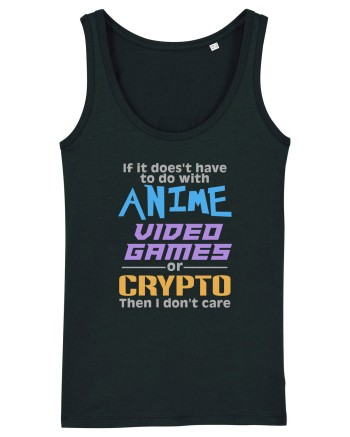 Anime, Video Games and Crypto Black