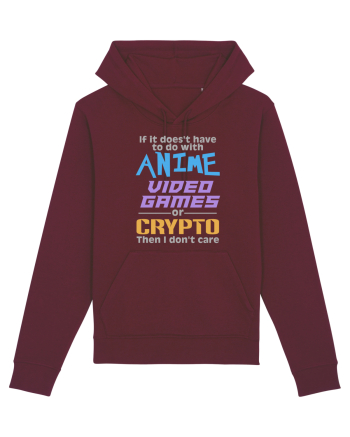 Anime, Video Games and Crypto Burgundy