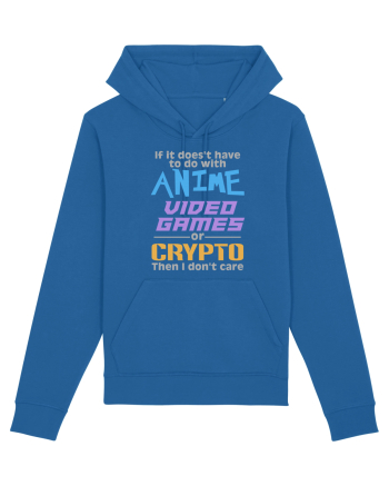 Anime, Video Games and Crypto Royal Blue