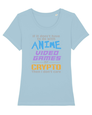 Anime, Video Games and Crypto Sky Blue