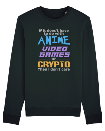 Anime, Video Games and Crypto Black