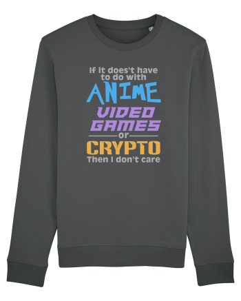 Anime, Video Games and Crypto Anthracite
