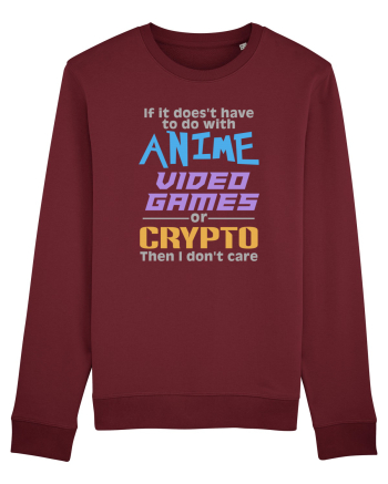Anime, Video Games and Crypto Burgundy