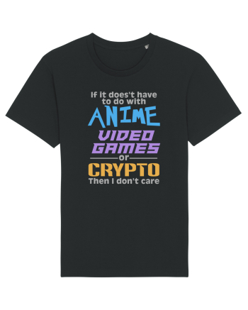 Anime, Video Games and Crypto Black