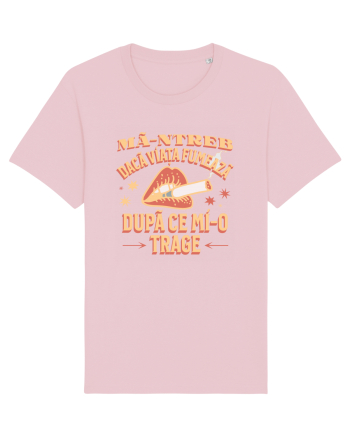 Ma-ntreb daca viata fumeaza dupa ce mi-o trage Cotton Pink