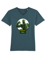 Green mix Tricou mânecă scurtă guler V Bărbat Presenter