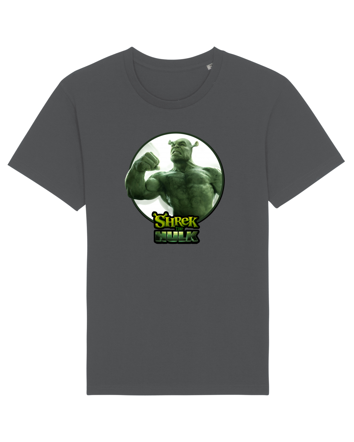 Tricou mânecă scurtă Unisex Rocker Anthracite