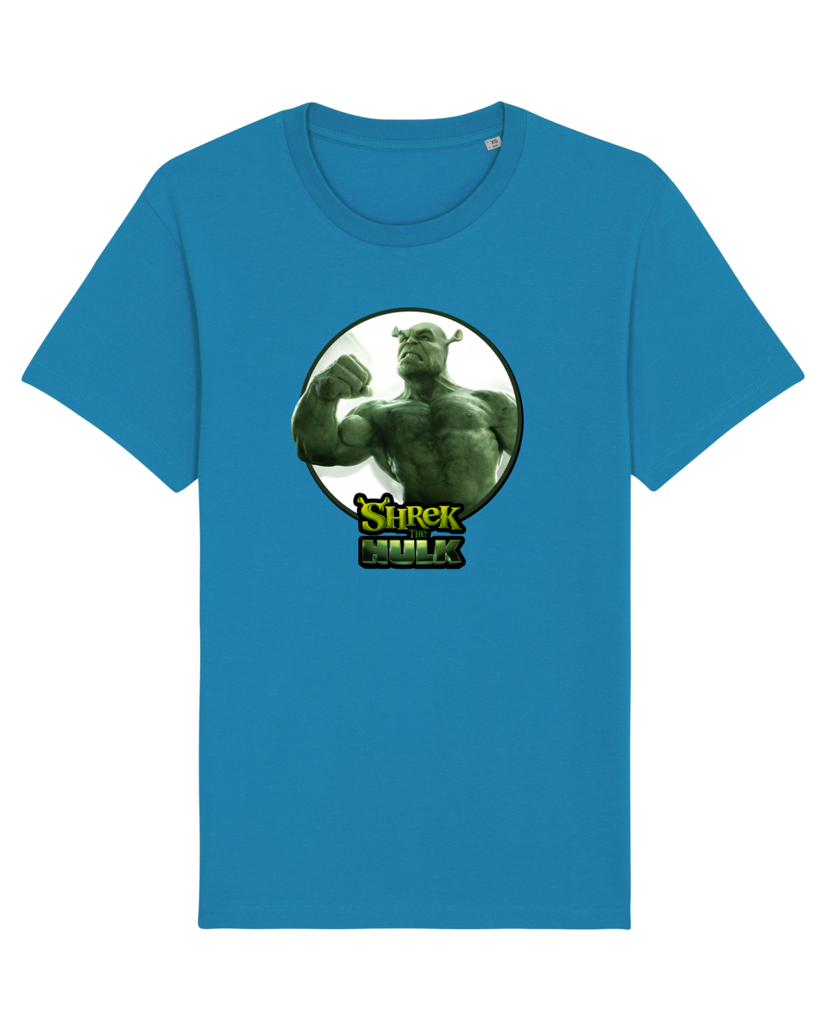 Tricou mânecă scurtă Unisex Rocker Azur