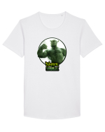 Green mix Tricou mânecă scurtă guler larg Bărbat Skater