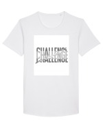 challenge 130 Tricou mânecă scurtă guler larg Bărbat Skater
