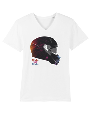 Colorfull Helmet White