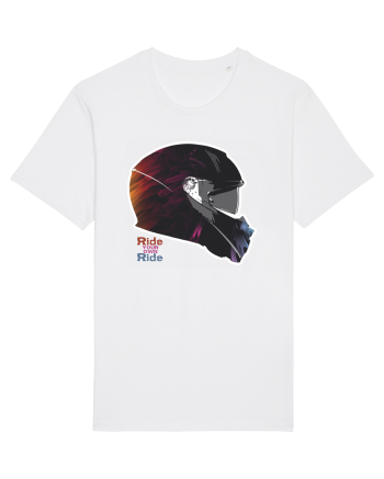 Colorfull Helmet White