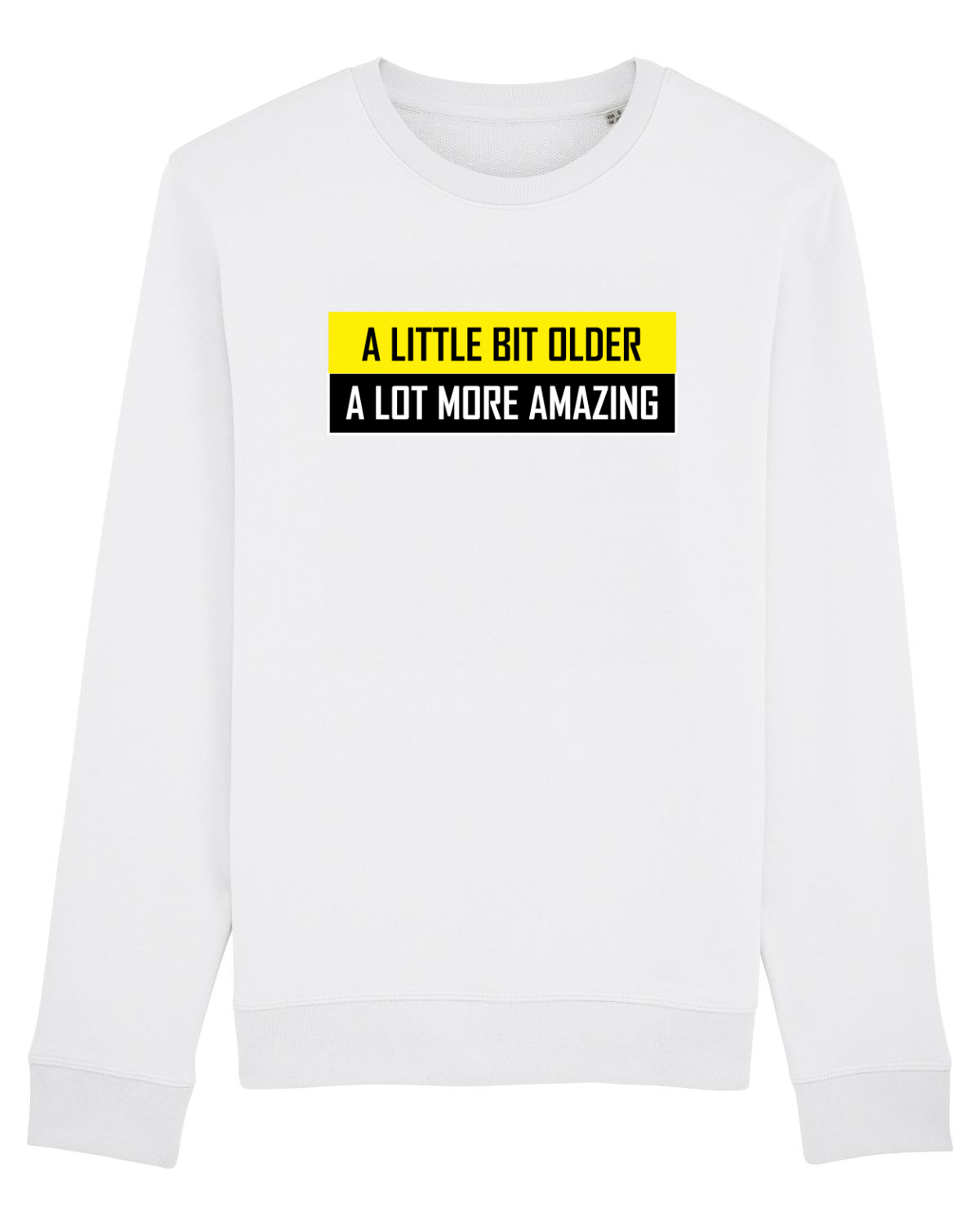 Bluză mânecă lungă Unisex Rise White