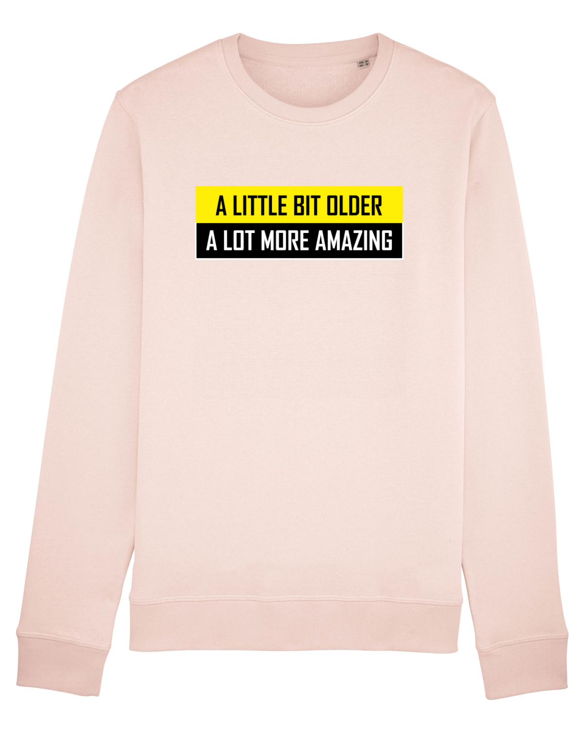 Bluză mânecă lungă Unisex Rise Candy Pink