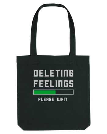 Deleting Feelings Please Wait Black