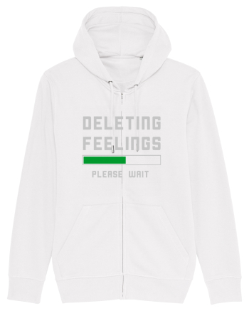 Deleting Feelings Please Wait White