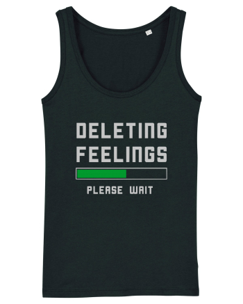 Deleting Feelings Please Wait Black
