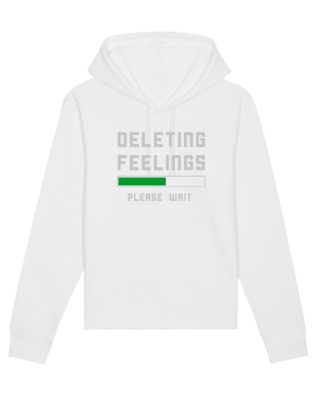 Deleting Feelings Please Wait White