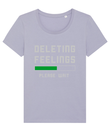 Deleting Feelings Please Wait Lavender