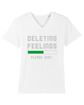 Deleting Feelings Please Wait White