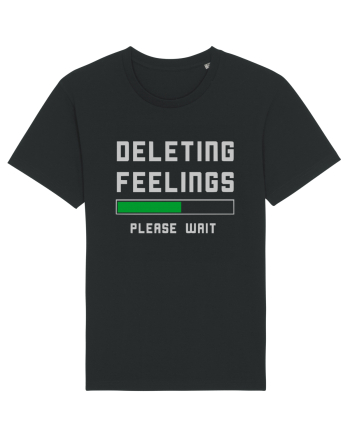 Deleting Feelings Please Wait Black