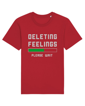 Deleting Feelings Please Wait Red