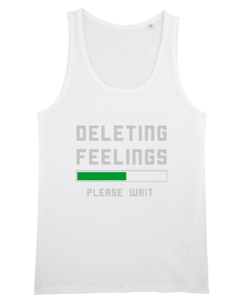 Deleting Feelings Please Wait White