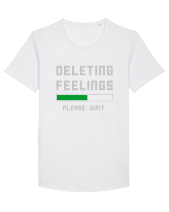 Deleting Feelings Please Wait White