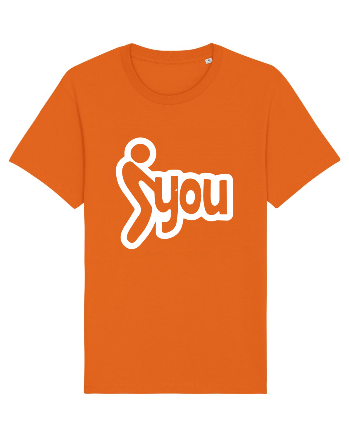 Tricou mânecă scurtă Unisex Rocker Bright Orange