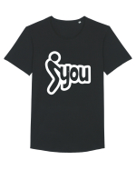 F... You Tricou mânecă scurtă guler larg Bărbat Skater