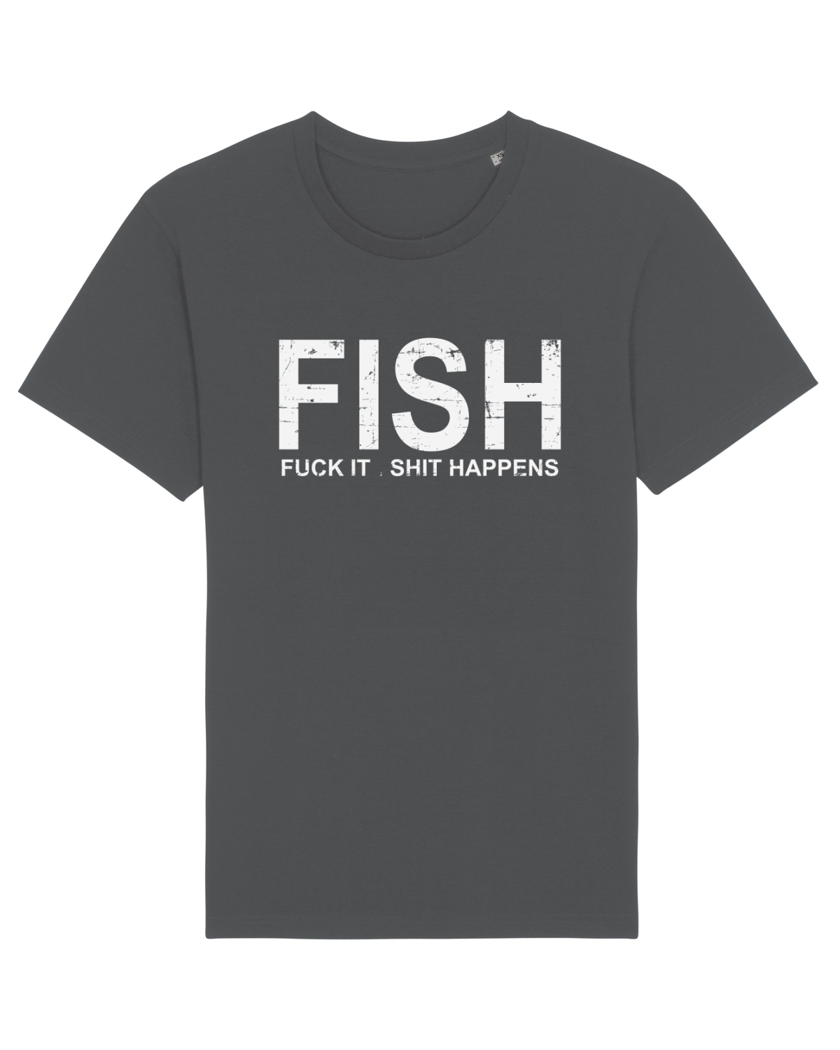 Tricou mânecă scurtă Unisex Rocker Anthracite