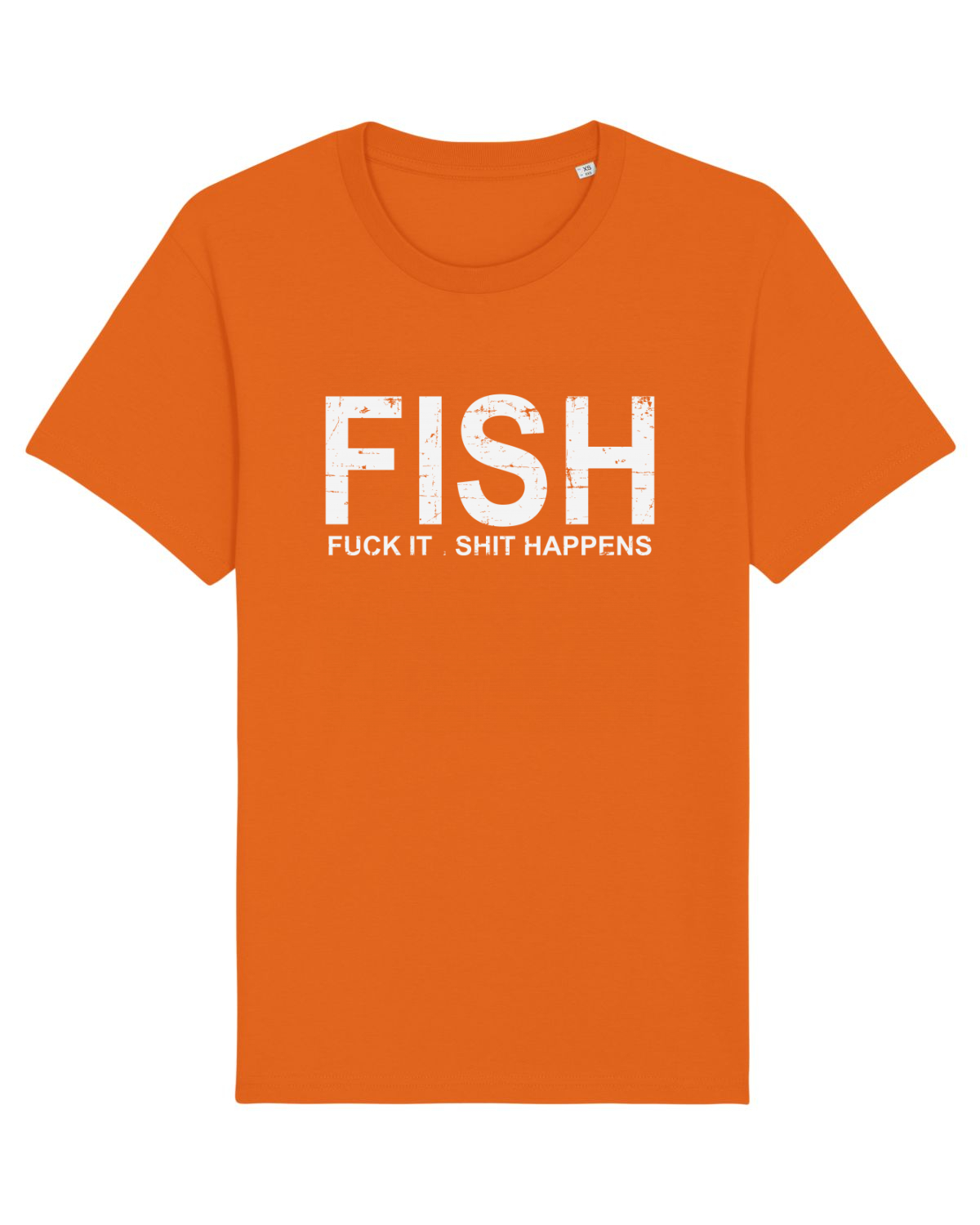 Tricou mânecă scurtă Unisex Rocker Bright Orange