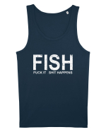 FISH, FUCK IT SHIT HAPPENS Maiou Bărbat Runs